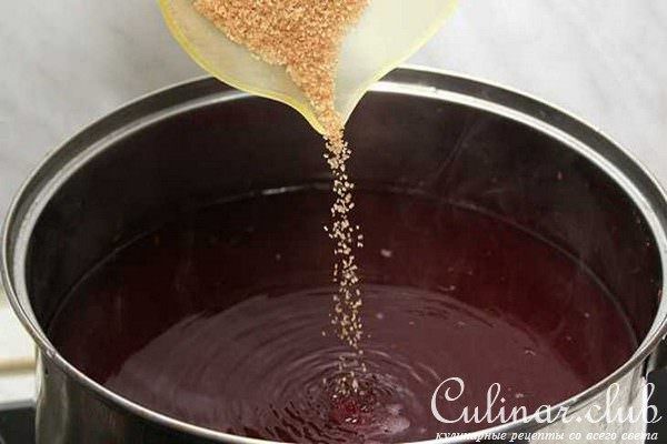 Кисель из свежих ягод