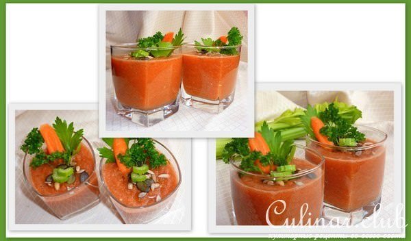СМУЗИ ОВОЩНОЙ для ужина (из сельдерея, моркови и помидора)