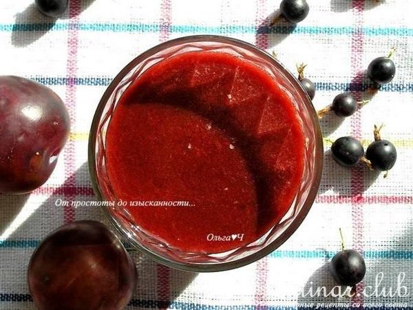 Томатный коктейль с крыжовником и кока-колой