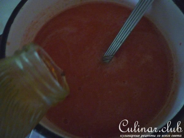Томатный сок с..... красной смородиной и ещё с кое чем ;)