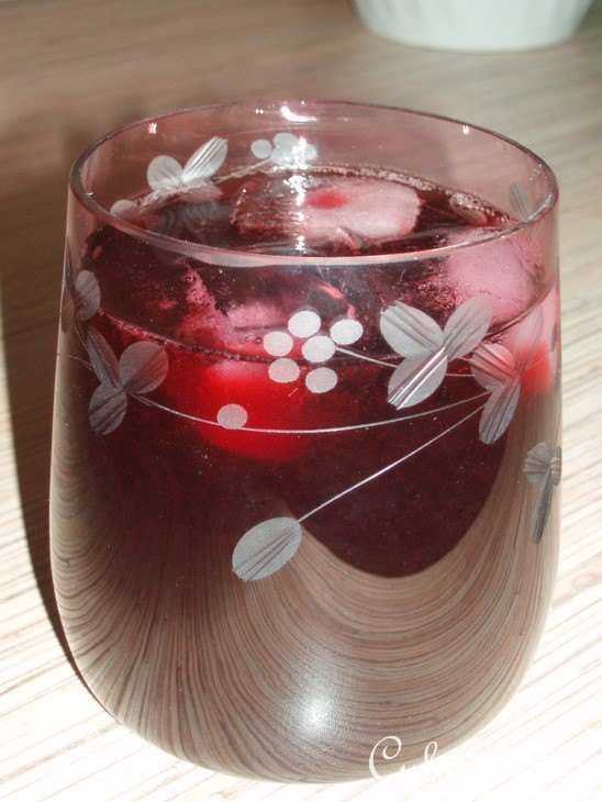 Компот из замороженных ягод