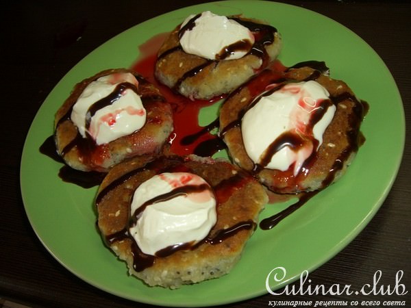 Сырники с кунжутом и маком!!!