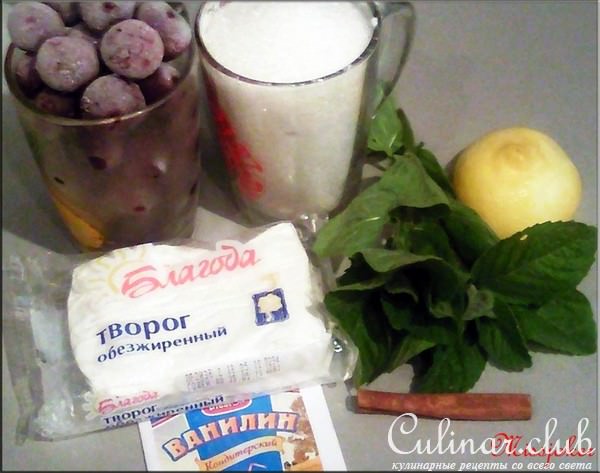 Нежные трубочки с вишневым творогом