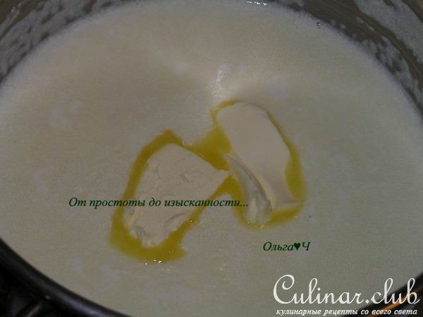 Блины на манке и кефире с лаймом