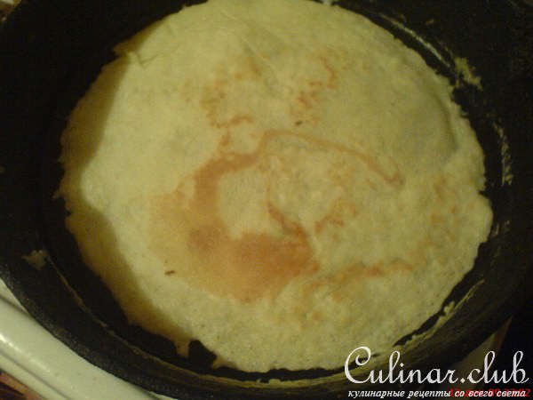 Блинчики с кукурузной мукой