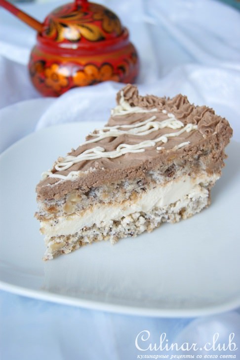 Торт "Киевский" (вариант)