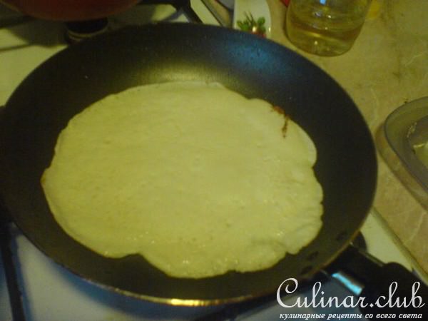 Блинчики на минералке
