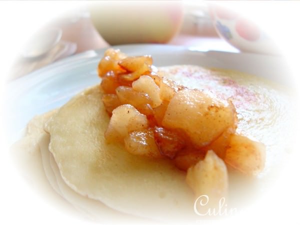 Яблочные крепы(блинчики).