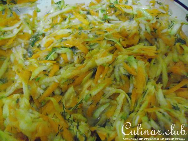 Оладьи с морковью и кабачками БЕЗ муки