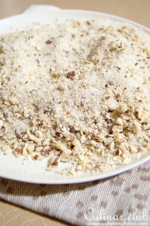 Торт "Киевский" (вариант)