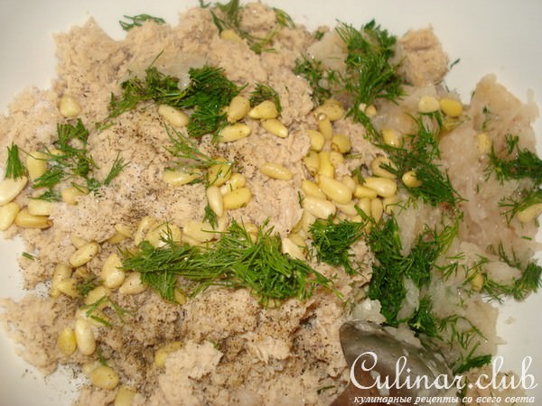 Блинчики с мясной начинкой