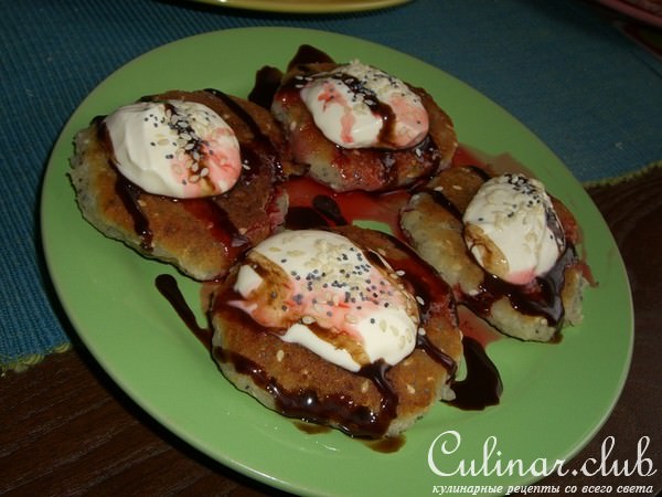 Сырники с кунжутом и маком!!!