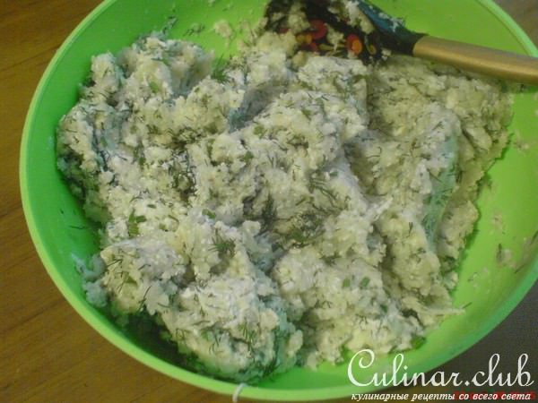 Паланчики с картофелем и брынзой