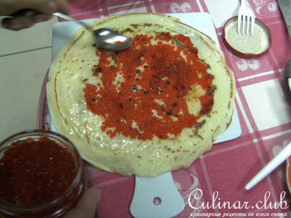 Блинчики с начинками