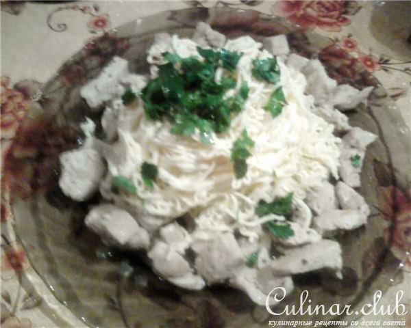 Ароматные блинчики с мясом индейки