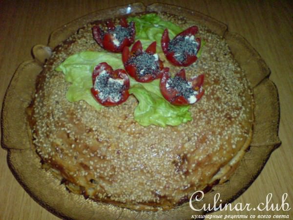 Блинный торт "Проводы зимы" (День седьмой,последний!)