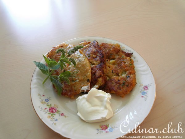 Оладьи из кольраби