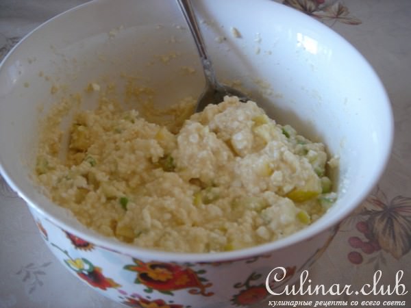 Творожники с яблоками