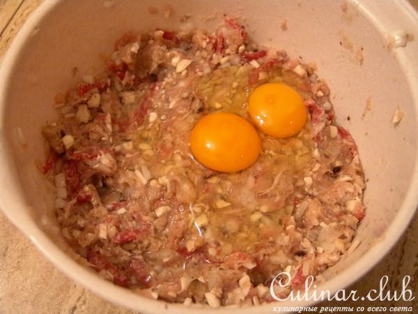 Курица фаршированная (мой вариант)