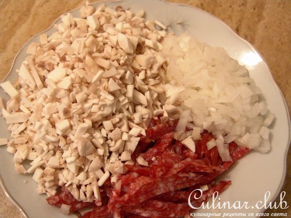 Курица фаршированная (мой вариант)