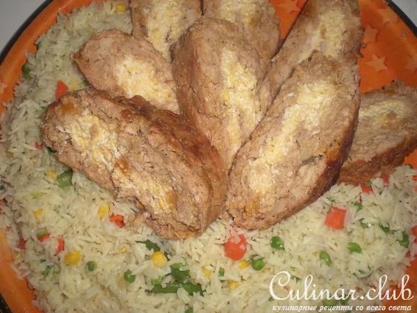 Курица+индюшка=Рулет