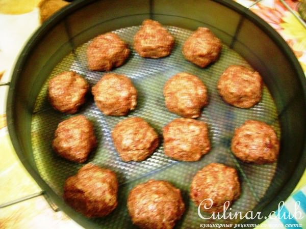 Сабджи из баклажанов с мясными шариками и рисом Индика браун от «Мистраль» за 30 минут.