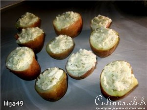 Картофель фаршированный