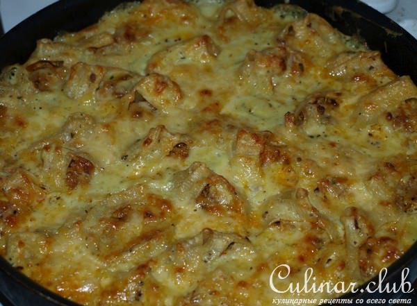 Лумакони с мясной начинкой
