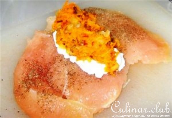 Куриные рулетики отварные