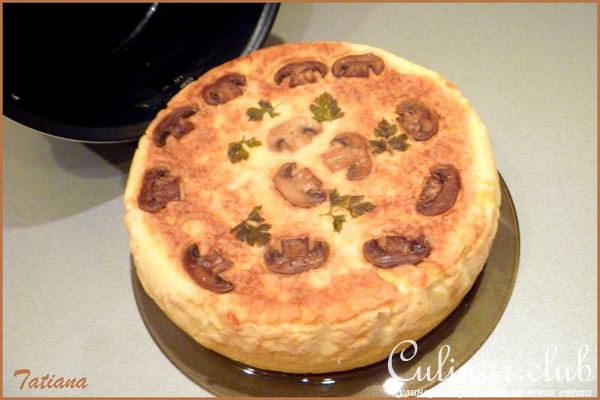 Картофельная запеканка с грибами в мультиварке ( Тест-драйв )