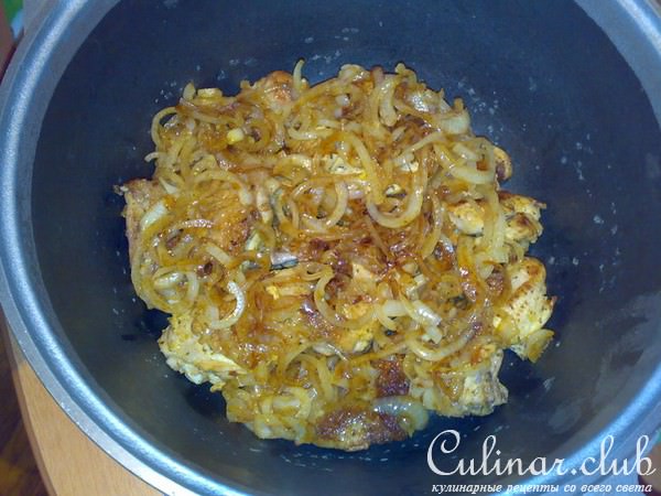 курица с шампиньонами