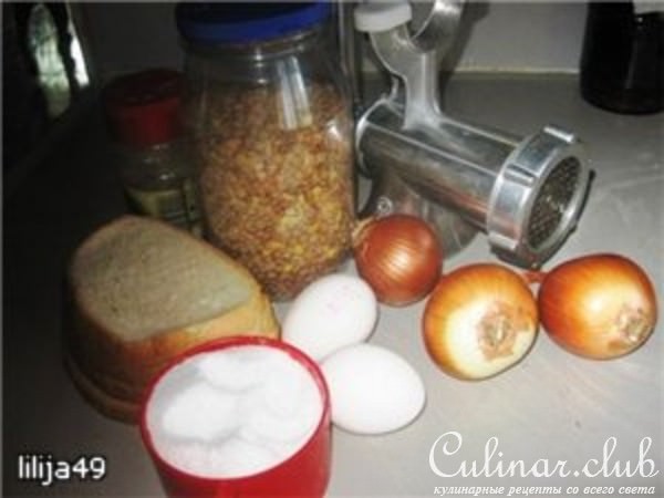 Котлеты из чечевицы