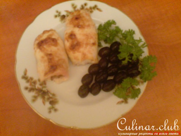 праздничные мясные рулетики