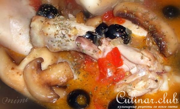 курица по-провансальски