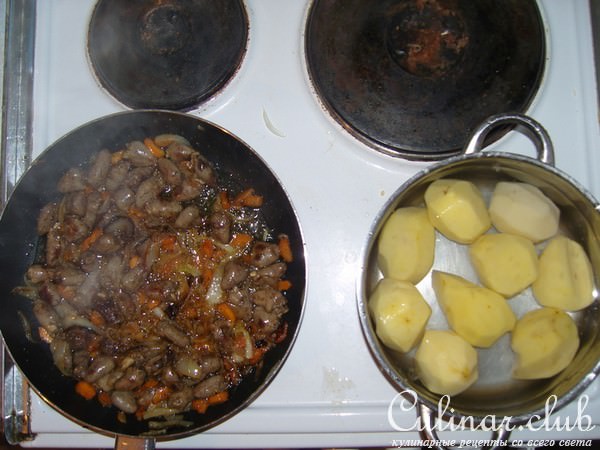 Сердечки в сметане
