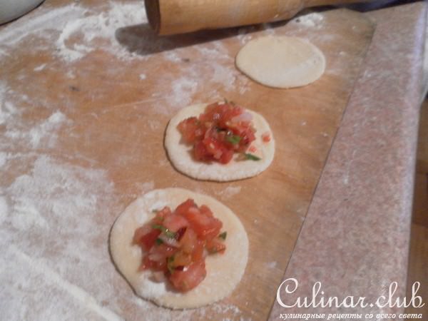 ВАРЕНИКИ С ПОМИДОРАМИ (Вариант)