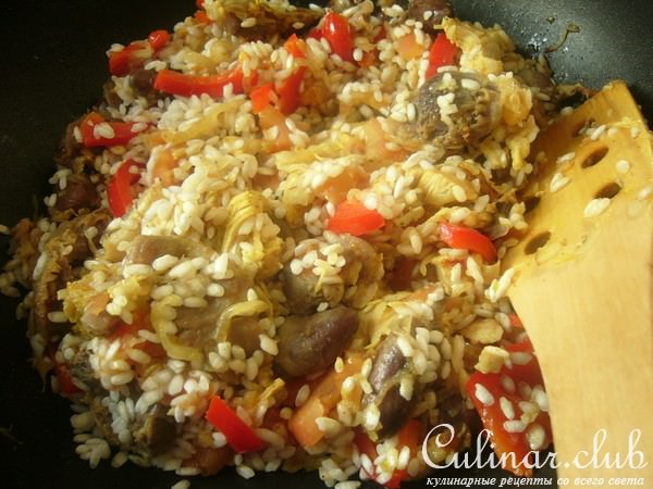 Очередная ПАЭЛЬЯ (с потрошками)