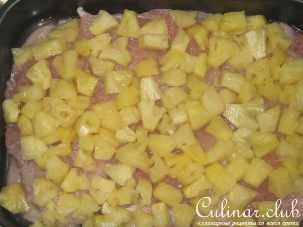Свининка с ананасами