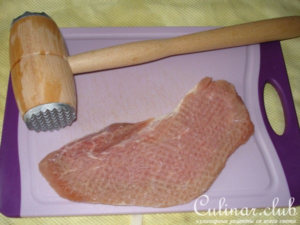 Отбивные с киви