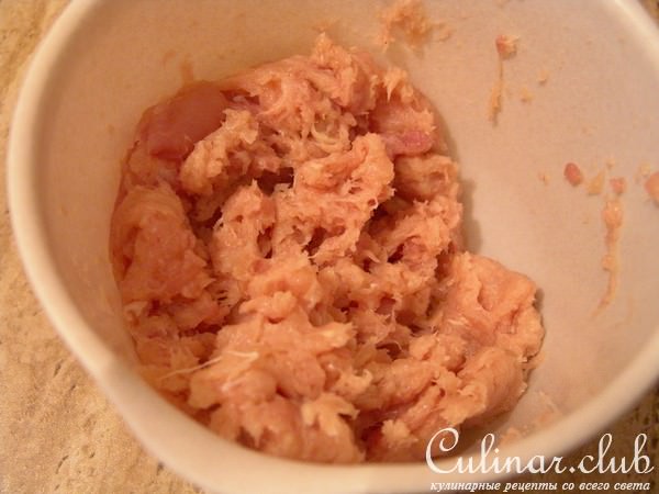Курица фаршированная (мой вариант)