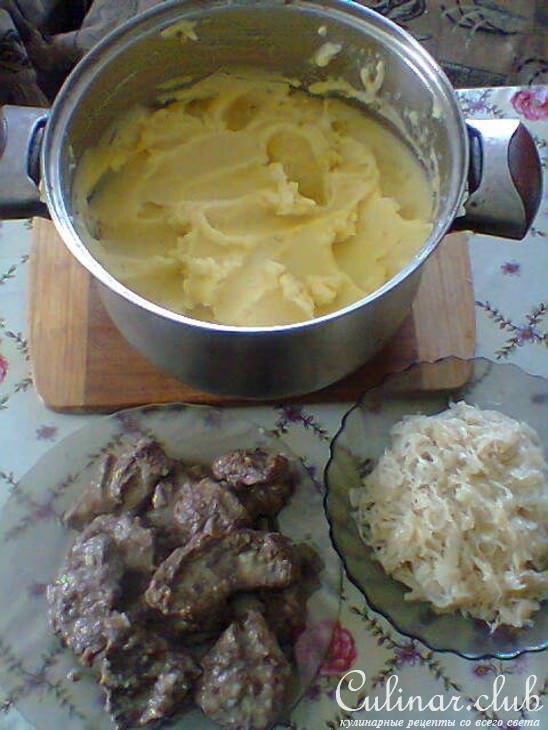 Поросенок из картофеля
