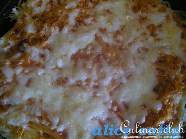 ЗАПЕКАНКА мясная с макаронами