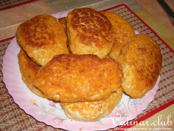 куриные котлеты светчиной