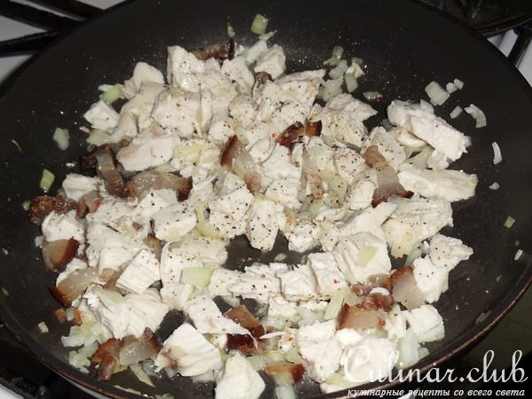 Запеканка из брокколи, с грибами и маслинами+лёгкий зеленый салат
