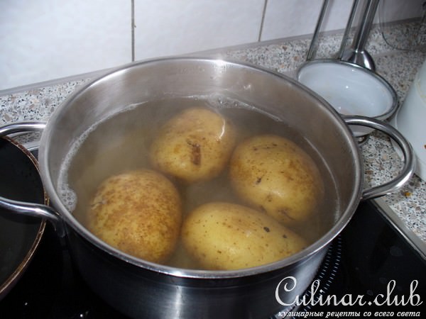 Яйца запеченные в Картошке ( мой вариант)