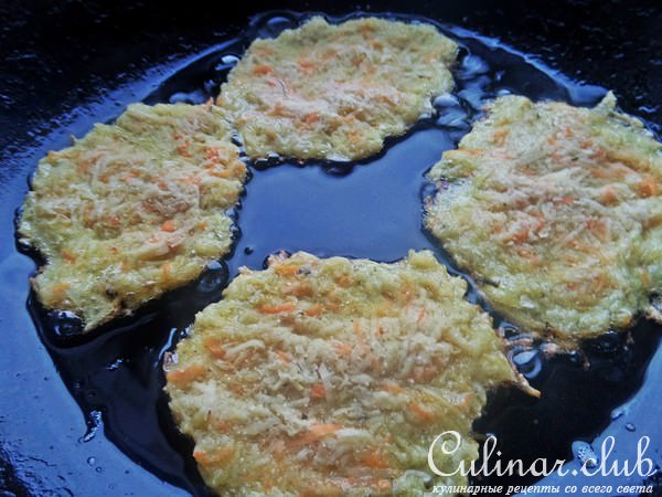Драники с килечкой