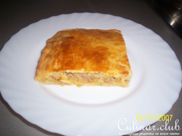Пирог с мясом