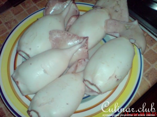 Фаршированные кальмары(вариант)