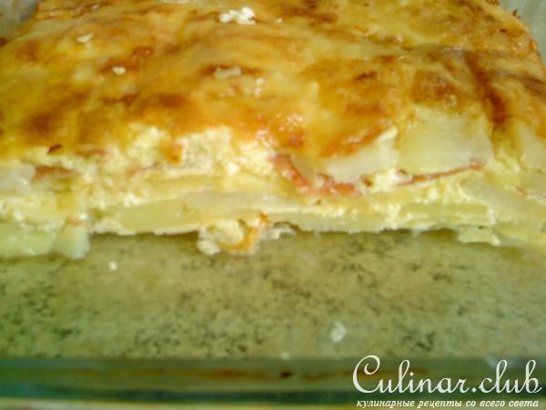 Запеканка нежная с кольраби и хамоном :) ДУЭЛЬ