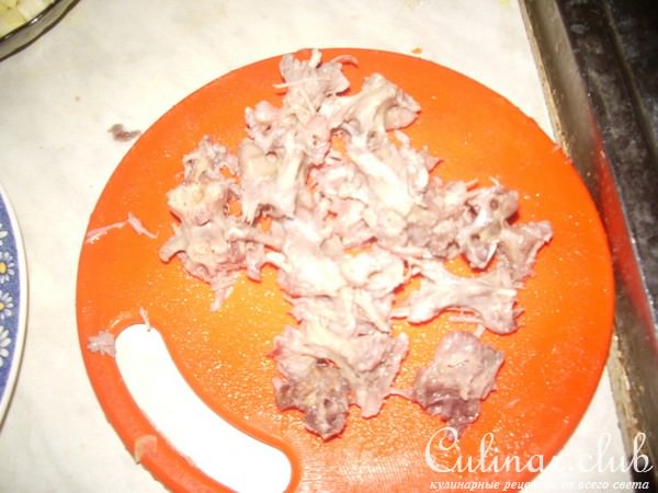 Кабачковые караблики на пару и в духовке с мясом от индюшачей шеи
